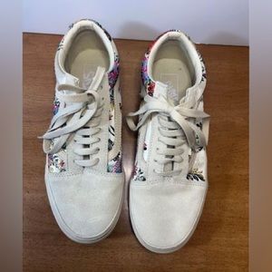 Van’s Old Skool ‘Festival Satin’ lace up - women size 8 - $75